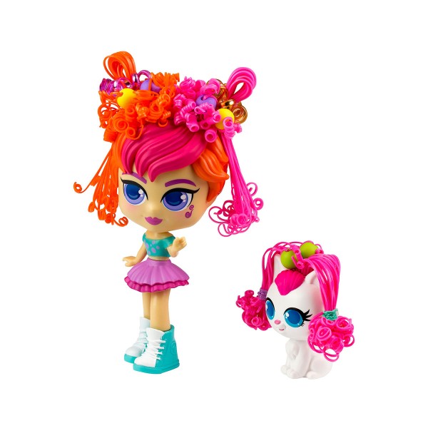 Игровой набор с куклой и питомцем Curligirls - Именинница Мэй Ли и Лулу 82099