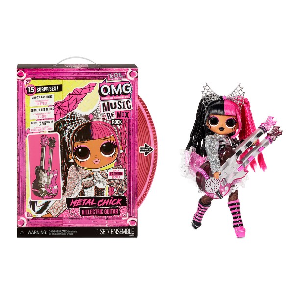Игровой набор с куклой LOL Surprise! "OMG Remix Rock" - Леди-Металл 577577