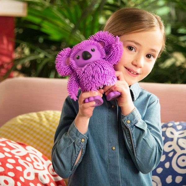 Интерактивная игрушка Jiggly Pup - Зажигательная коала (фиолетовая) JP007-PU