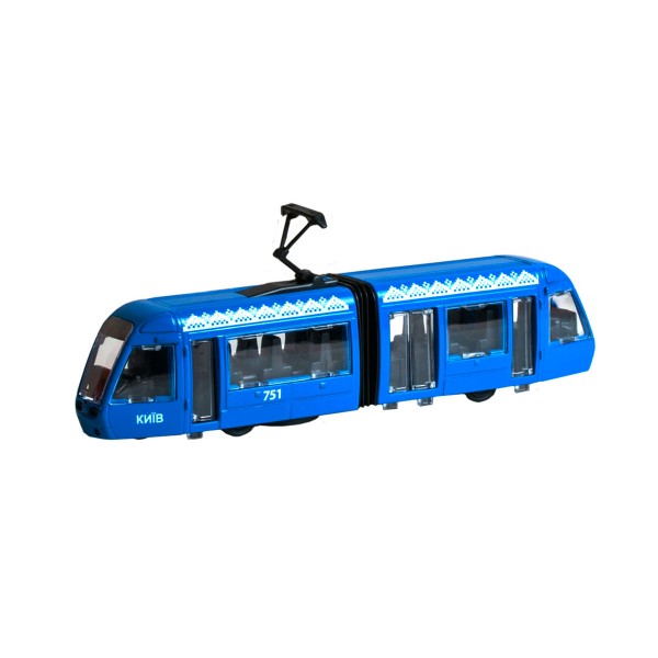 Модель - Трамвай Киев (свет, звук) SB-17-51-WB(IC)