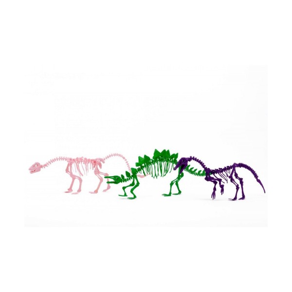Набор аксессуаров для 3D-ручки 3Doodler Start - ДИНОЗАВРЫ (48 стержней, 2 шаблона) 3DS-DBK-DN-COM