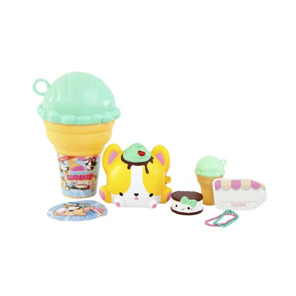 Набор ароматных игрушек-антистресс Smooshy Mushy - Сквиш-Мякиш серии "Мороженое" (2 сквиши, акс.) 174930-R3