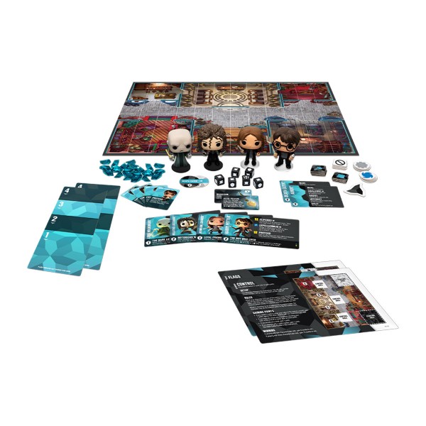 Настольная стратегическая игра POP! Funkoverse "Гарри Поттер" (4 фигурки) 42631
