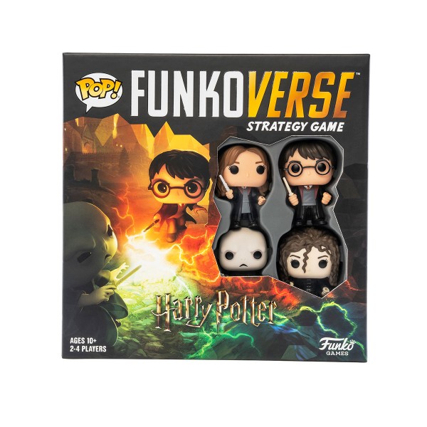 Настольная стратегическая игра POP! Funkoverse "Гарри Поттер" (4 фигурки) 42631