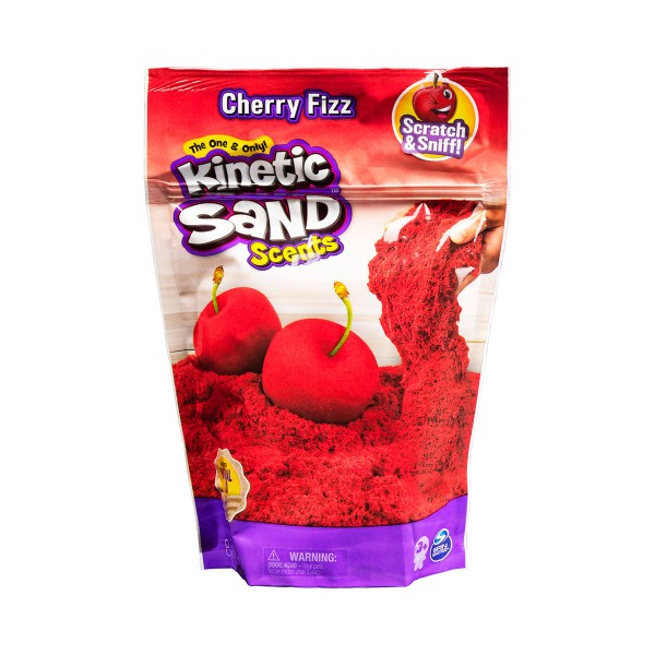 Песок для детского творчества с ароматом - Kinetic Sand Вишневая Шипучка 71473Ch