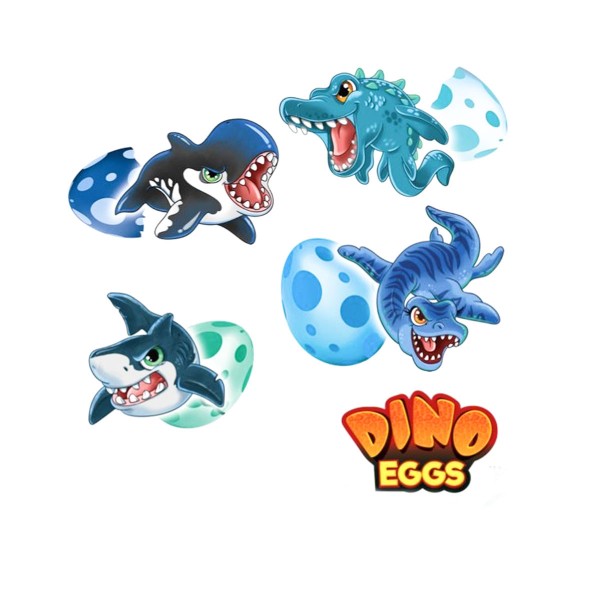 Растущая игрушка в яйце «Dino Eggs» - Динозавры неба, земли, моря T027-2019