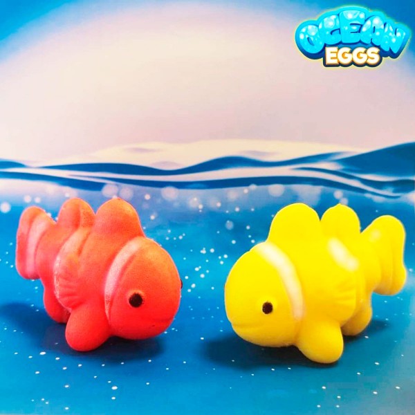 Растущая игрушка в яйце «Ocean Eggs» - Повелители океанов и морей T001-2019