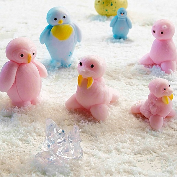 Растущая игрушка в яйце «Penguin Еggs» - Пингвины и друзья T049-2019