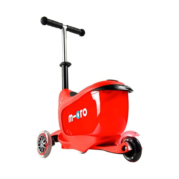 Самокат MICRO серии Mini2go Deluxe Plus - Красный MMD032