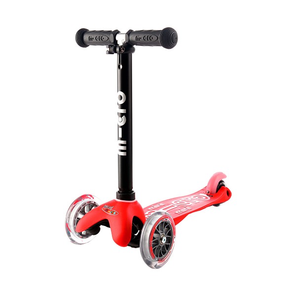 Самокат MICRO серии Mini2go Deluxe Plus - Красный MMD032