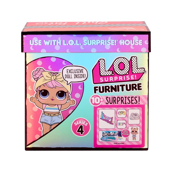 Игровой набор с куклой LOL Surprise! серии "Furniture" - Леди-Релакс на отдыхе 572633