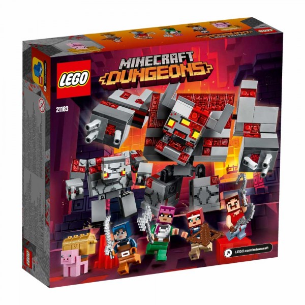 Конструктор LEGO Майнкрафт (Minecraft) Бой за краснокамень 21163