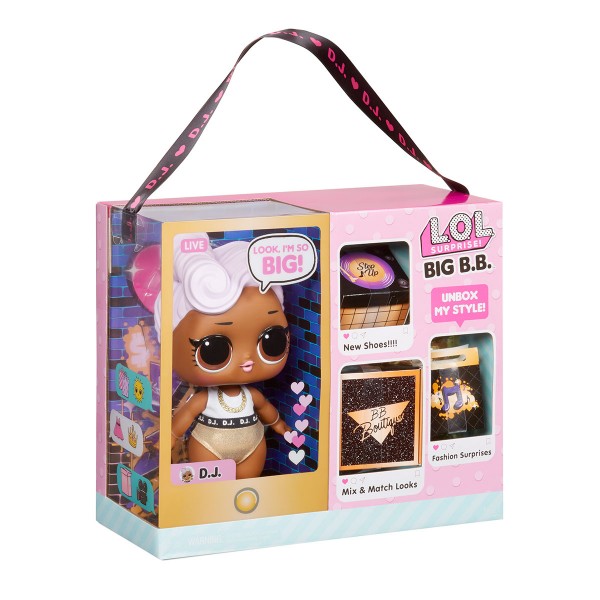 Набор с мега-куклой LOL Surprise! Серии Big B.B.Doll - Диджей 573067