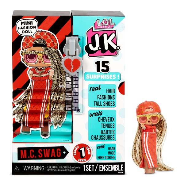 Игровой набор с куклой LOL Surprise! серии J.K." - Леди-Dj 570769