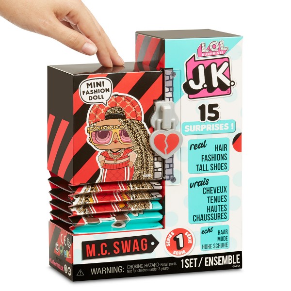 Игровой набор с куклой LOL Surprise! серии J.K." - Леди-Dj 570769