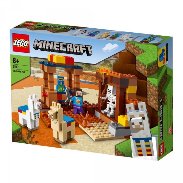 Конструктор LEGO Майнкрафт (Minecraft) Торговый пост 21167