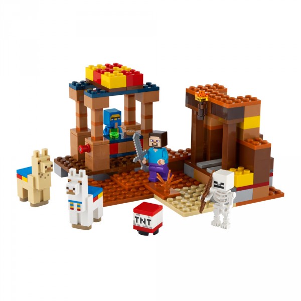 Конструктор LEGO Майнкрафт (Minecraft) Торговый пост 21167