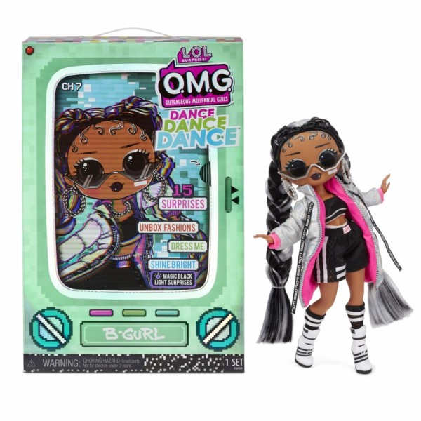 Игровой набор с куклой LOL Surprise! серии "O.M.G Dance" - Брейк - Данс Леди B-Gurl 117858