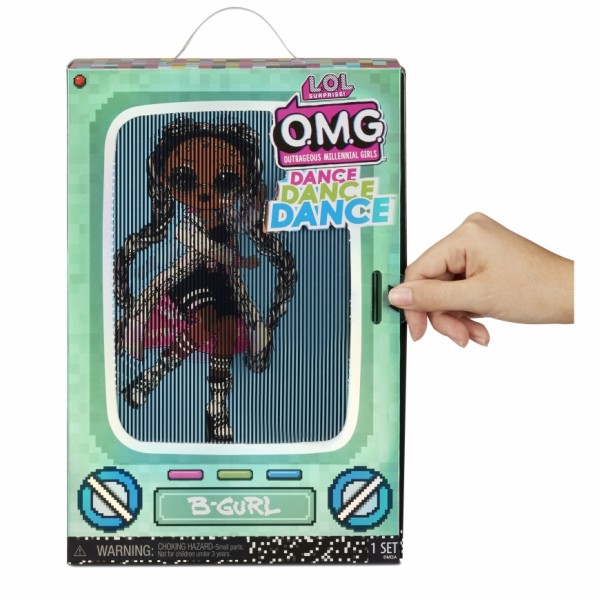 Игровой набор с куклой LOL Surprise! серии "O.M.G Dance" - Брейк - Данс Леди B-Gurl 117858
