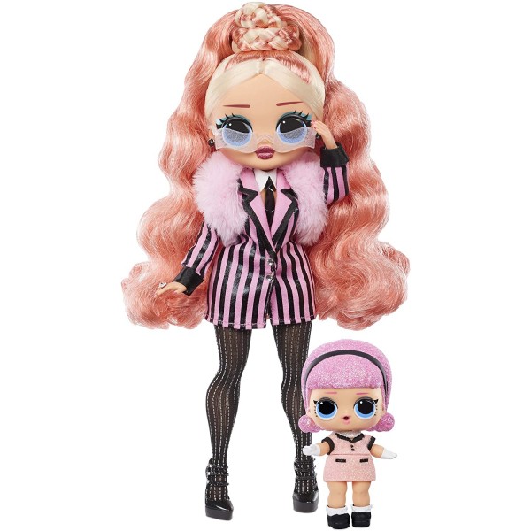 Кукла LOL Surprise OMG Winter Chill Леди Стайл 570264 Big Wig Fashion Doll Madame Queen Лол