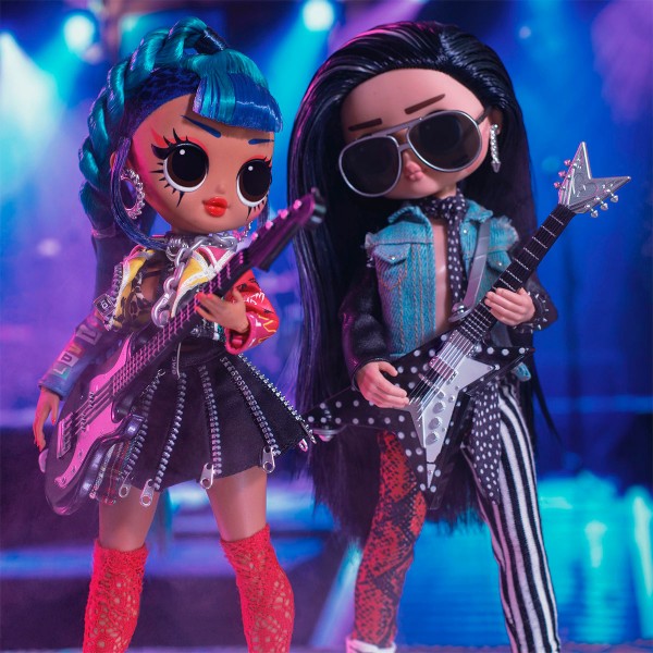 Кукла Дуэт LOL Surprise Игровой набор с двумя куклами 567288 Remix Rocker Boi and Punk Grrrl OMG