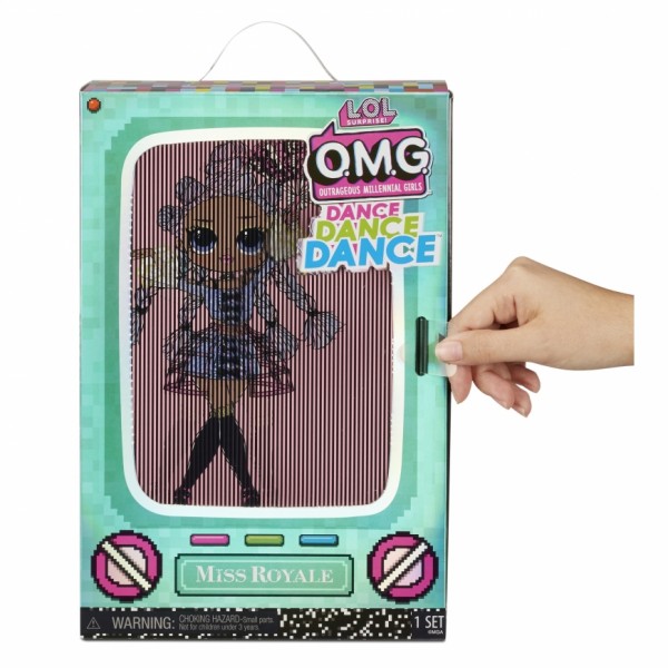 Игровой набор с куклой LOL Surprise! серии "O.M.G Dance" - Мисс Роял Miss Royale 117872
