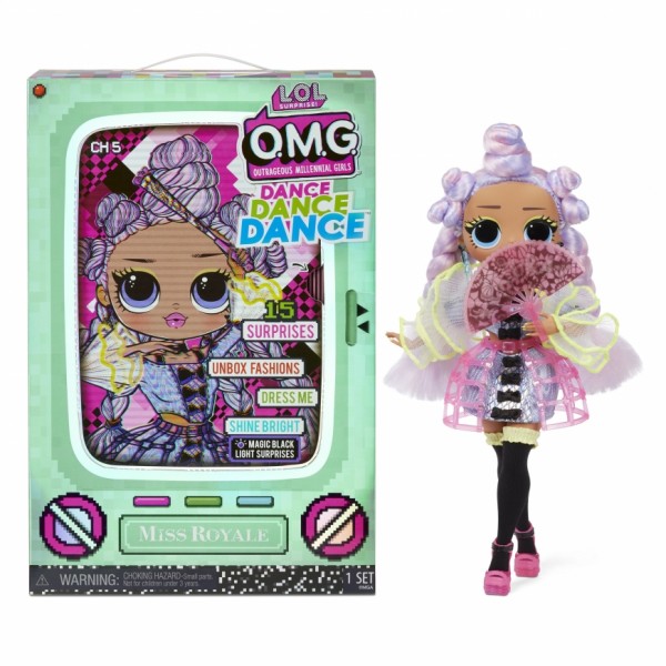 Игровой набор с куклой LOL Surprise! серии "O.M.G Dance" - Мисс Роял Miss Royale 117872