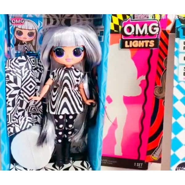 Игровой набор с куклой LOL Surprise! серии OMG Lights - Прекрасная Леди Groovy Babe 565154