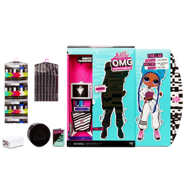 Игровой набор с куклой LOL Surprise! серии OMG S3 - Леди-Релакс Chillax 570165