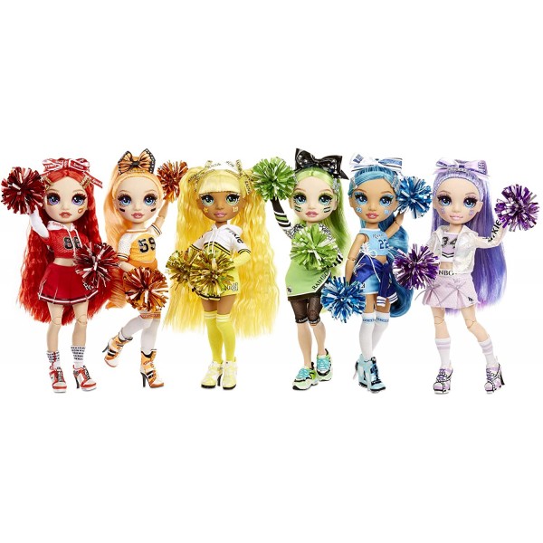 Кукла Rainbow High Cheer Руби Ruby Anderson Cheerleader чарлидеры