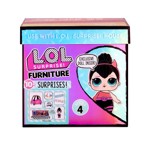 Игровой набор с куклой LOL Surprise! серии "Furniture" - Перчинка с автомобилем 572619