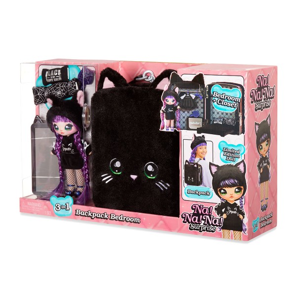 Игровой набор с куклой NA! NA! NA! SURPRISE 3 в 1 - Рюкзачок-кошечка с сюрпризом 569749