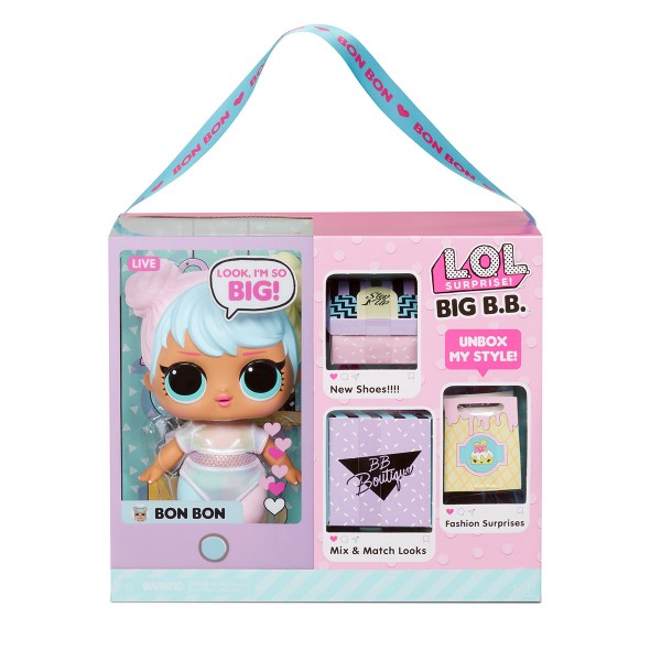 Набор с мега куклой LOL Surprise серии Big B.B.Doll Бон-Бон Bon Bon 573050