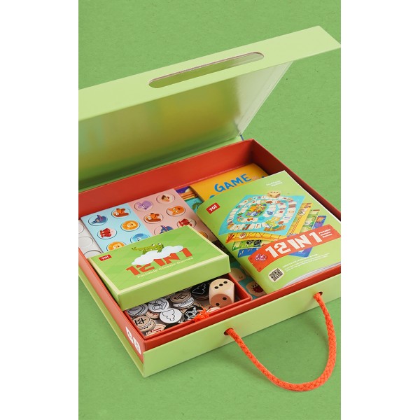 Настольная игра 12 в 1 "Классика" TG512 TOI