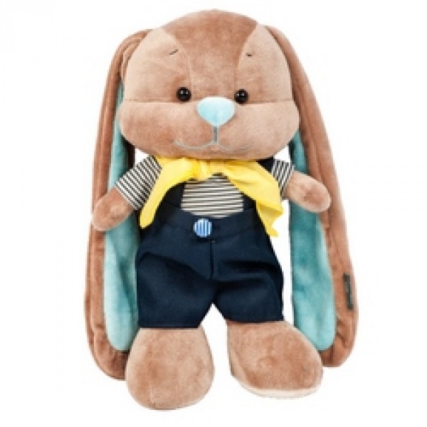 Зайчик Жак в костюмчике морячка, 25 см JL-012ST-25 Jack&Lin