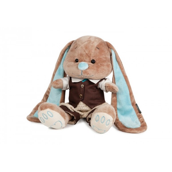 Зайчик Жак в стильном костюмчике, 25 см JL-018-25 Jack&Lin