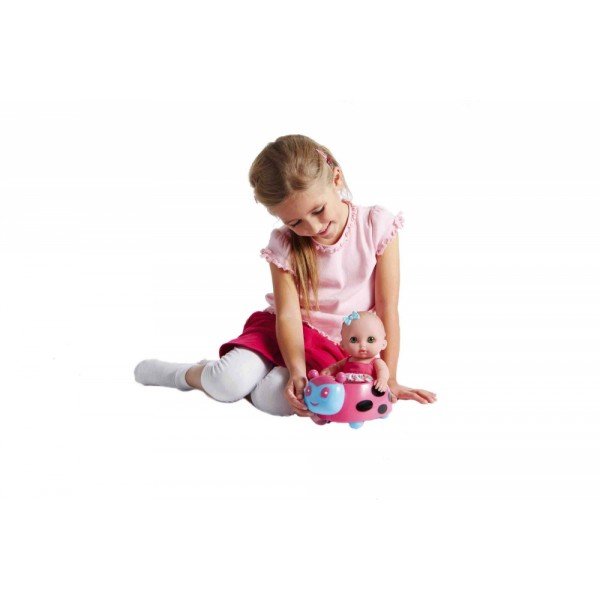 Пупc Биби на машинке, 22 см JC16972-1 JC Toys