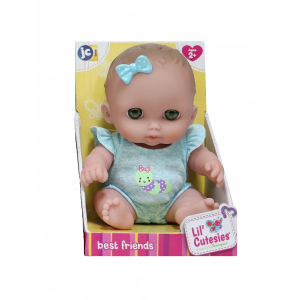 Пупс Биби с бантиком, 22 см JC16936-1 JC Toys
