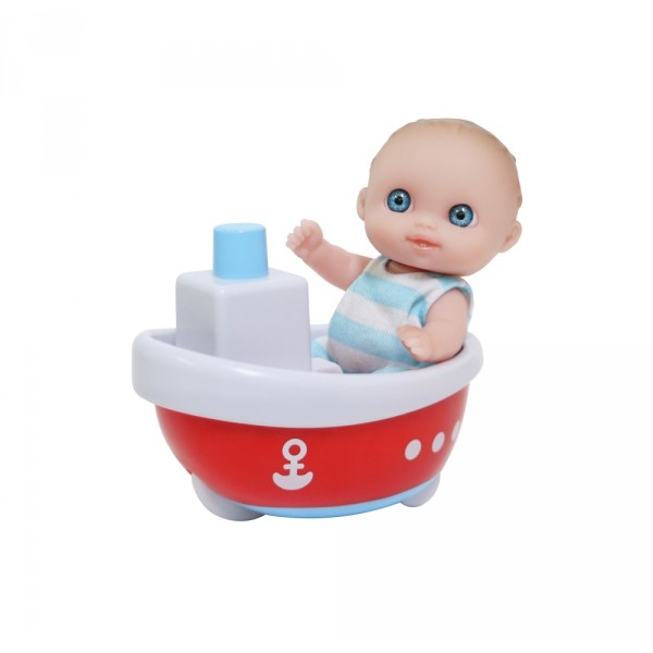 Пупс-малыш с лодочкой, 13 см JC16912-8 JC Toys
