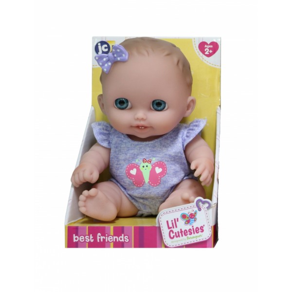 Пупс Лили с бантиком, 22 см JC16936-3 JC Toys
