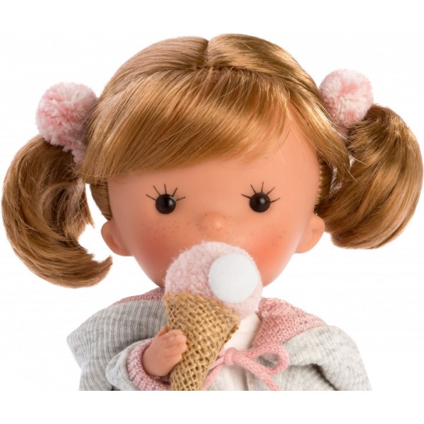 Кукла шарнирная Мисс Минис Пикси Пинк Llorens Pixi Pink, рыжая 26см 52606