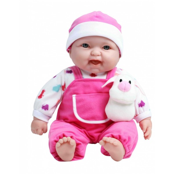 Пупс с собачкой, мягкий, 38 см JC35065-1 JC Toys
