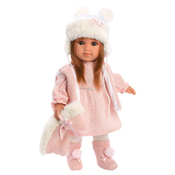 Кукла шарнирная Николь Llorens Nicole, рыжая 35см 53529