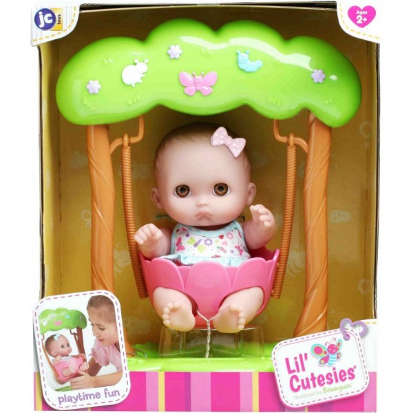 Пупс на качели, Мими, 22 см JC16964-2 JC Toys