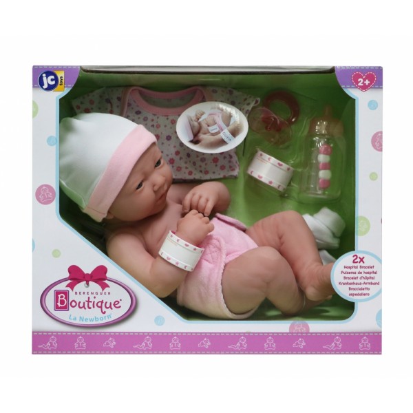 Пупс Ньюборн Мечтатель, с аксессуарами, 36 см JC18548-2 JC Toys