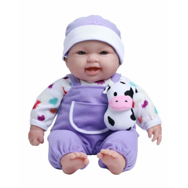 Пупс с коровкой, мягкий, 38 см JC35065-2 JC Toys