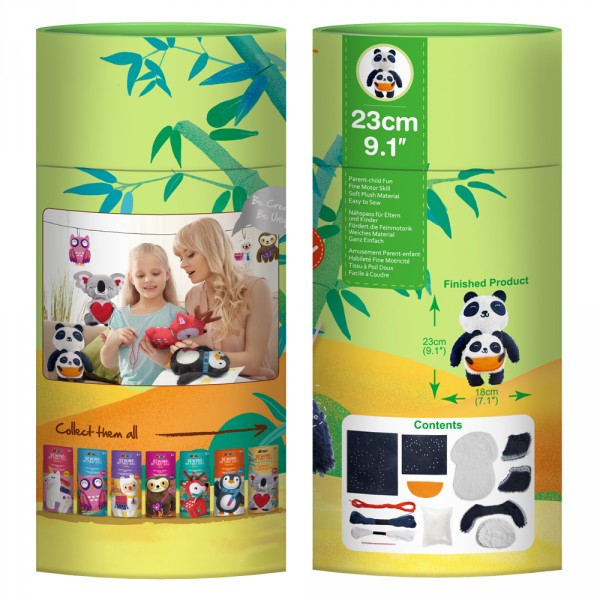 Набор для творчества шитье игрушки "Панда и пандёныш" CH201619