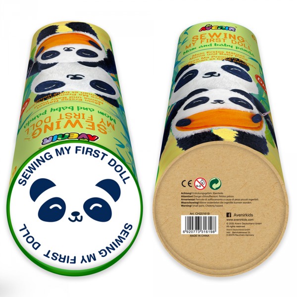Набор для творчества шитье игрушки "Панда и пандёныш" CH201619