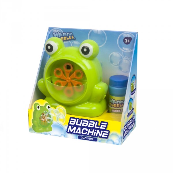 Мыльные пузыри "Баббл генератор зеленый лягушонок", 50 мл BB149 Wanna Bubbles