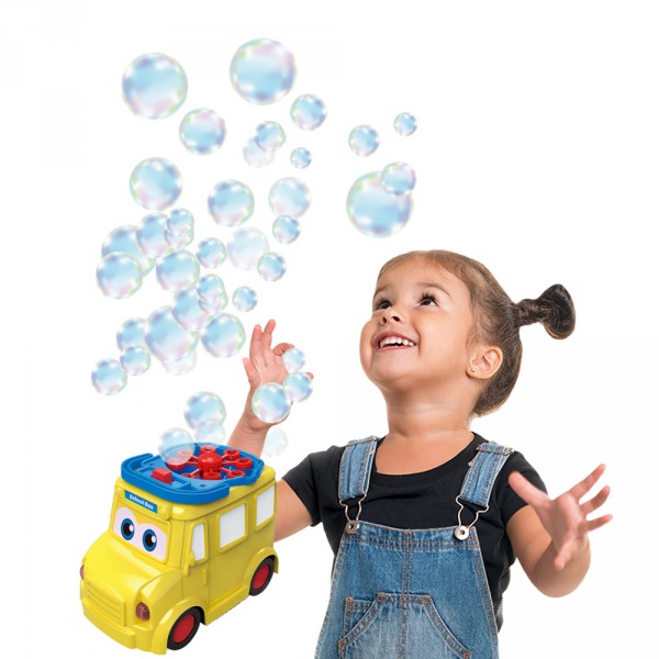Мыльные пузыри "Баббл генератор, школьный автобус" BB418 Wanna Bubbles